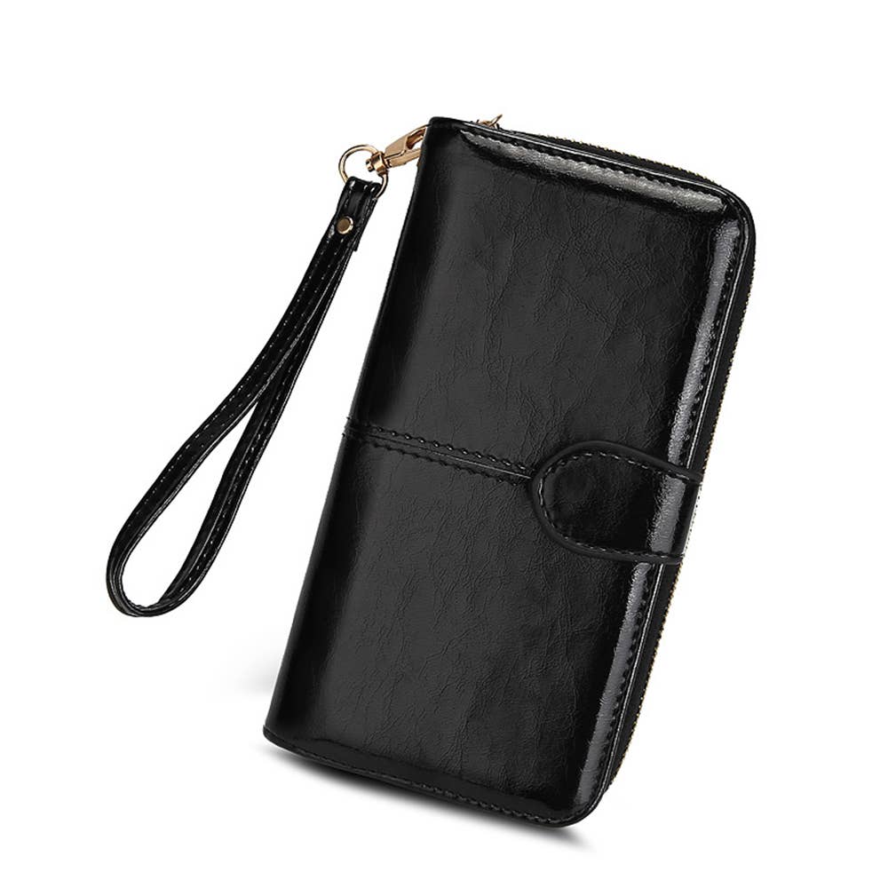 Fashion Zipper wallet: Green