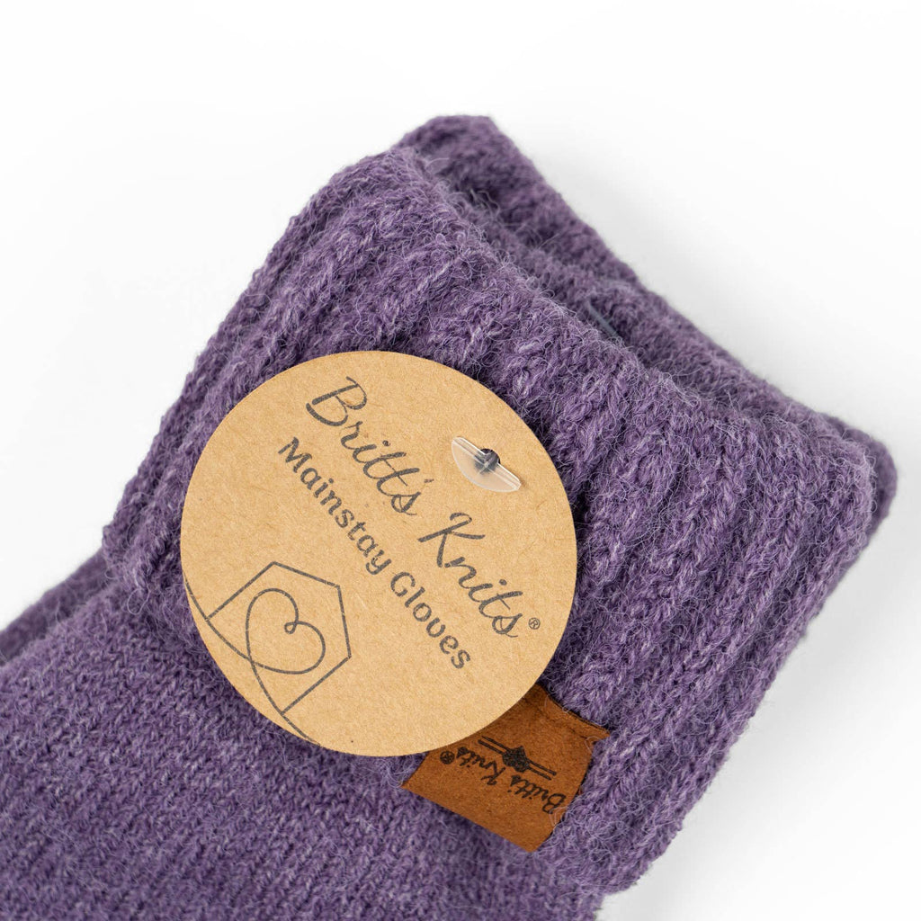 Britt's Knits Mainstay Gloves Open Stock: Sky