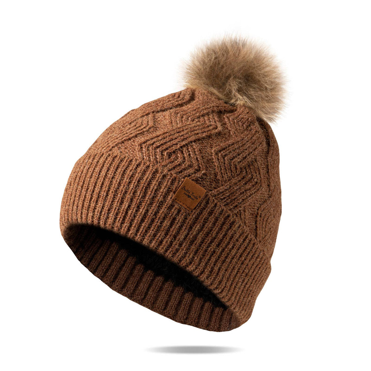 Britt's Knits Mainstay Pom Hat Open Stock: Green