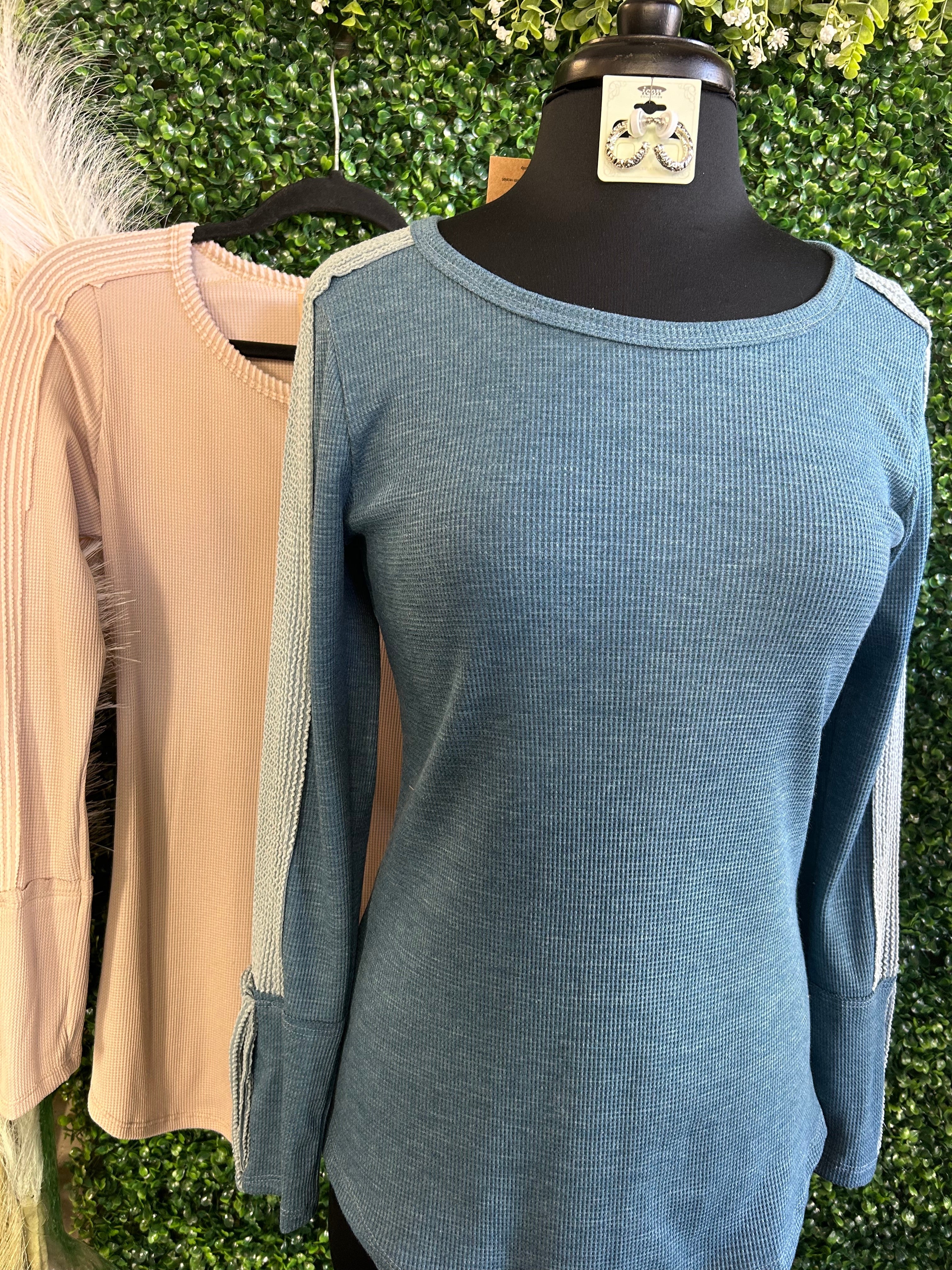Ribbed Thermal Top