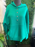 Snapped Hoodie Pullover