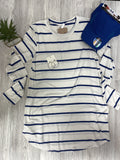 Striped Crew Neck Top