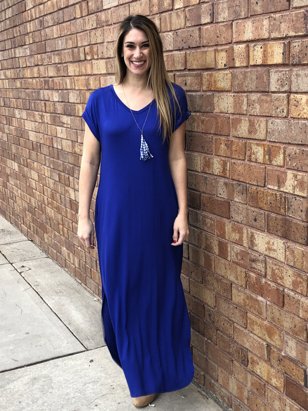 Basic Knit Maxi Dress