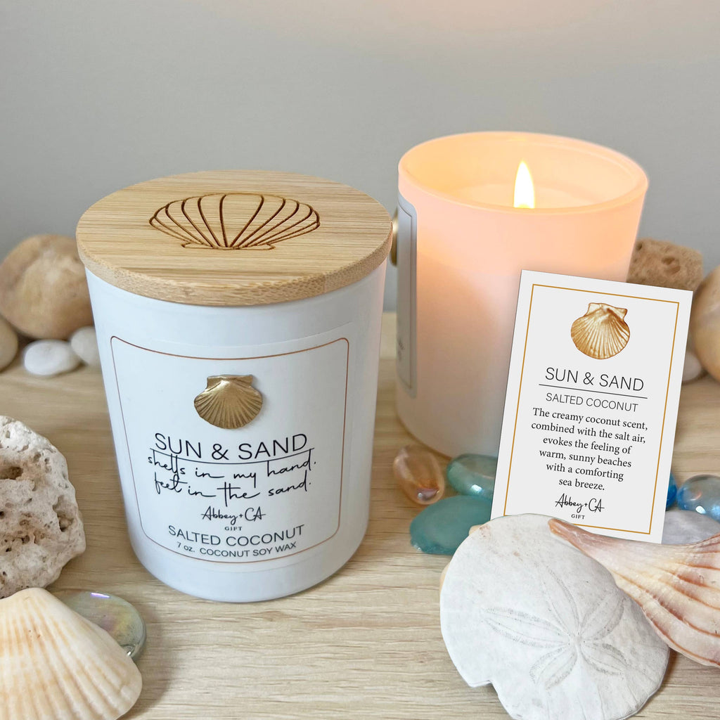 Coastal Scentspirations Candles: Salt & Sea - Sea Salt & Driftwood