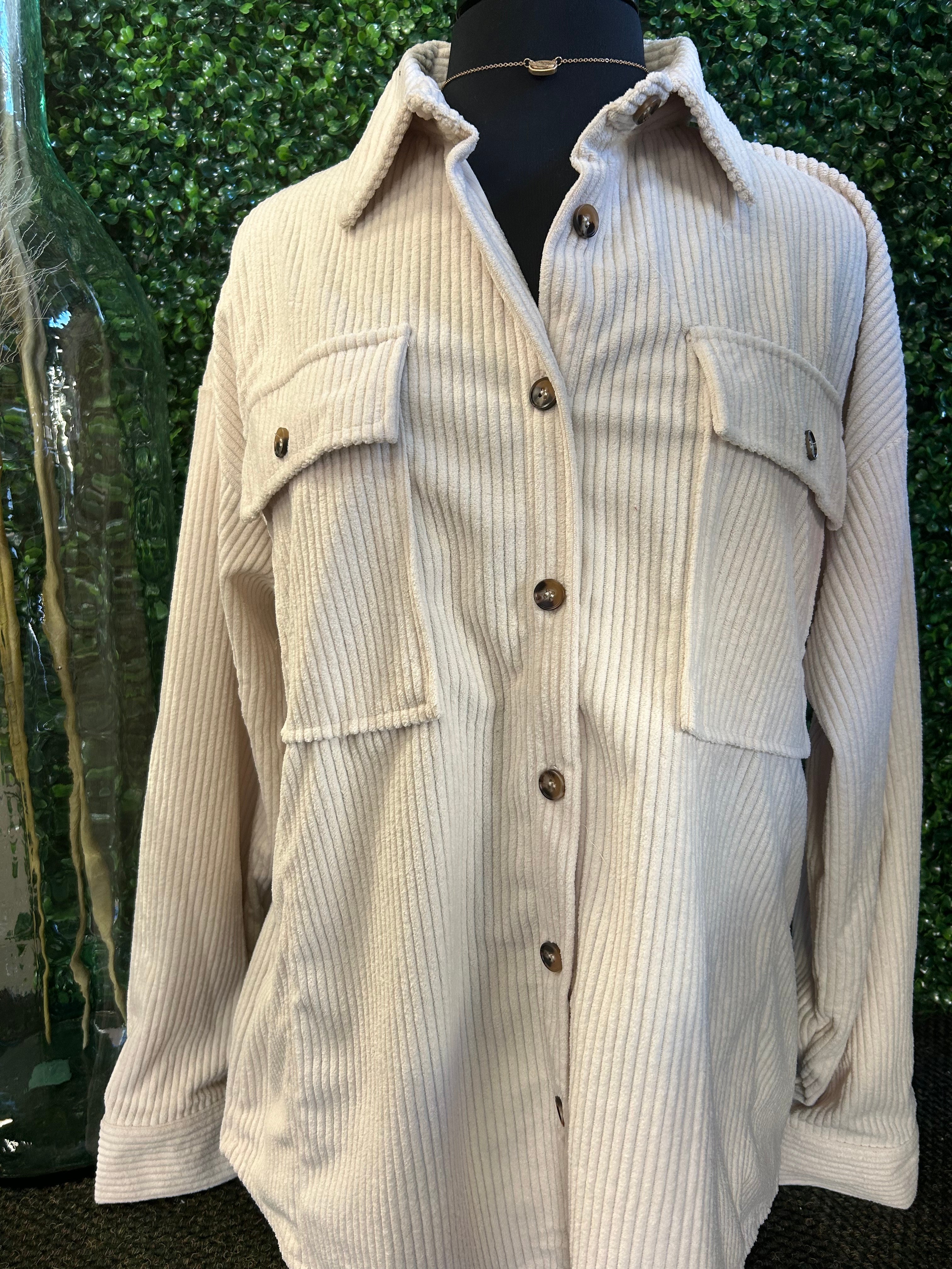 Corduroy Shacket