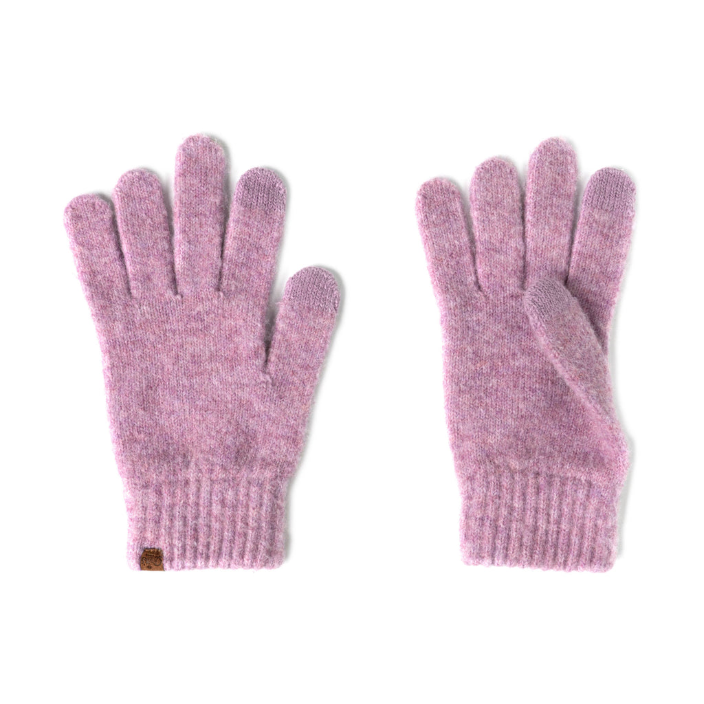Britt's Knits Powder Knit Ultra Soft Gloves Open Stock: Black
