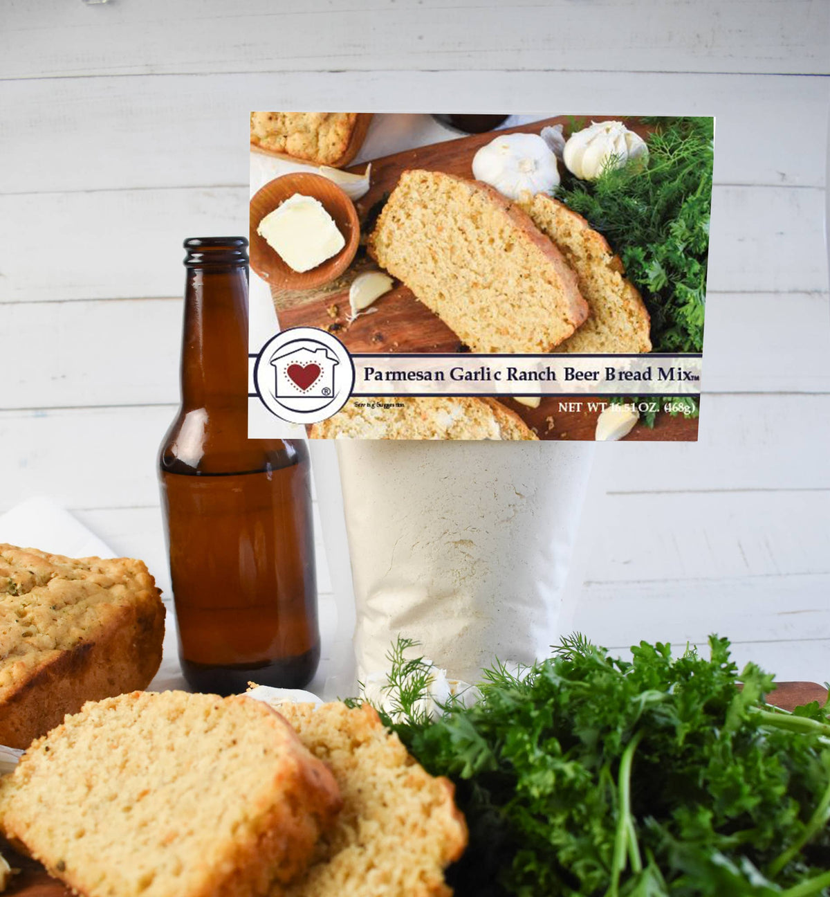 Parmesan Garlic Ranch Beer Bread Mix