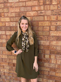 Olive tunic/dress