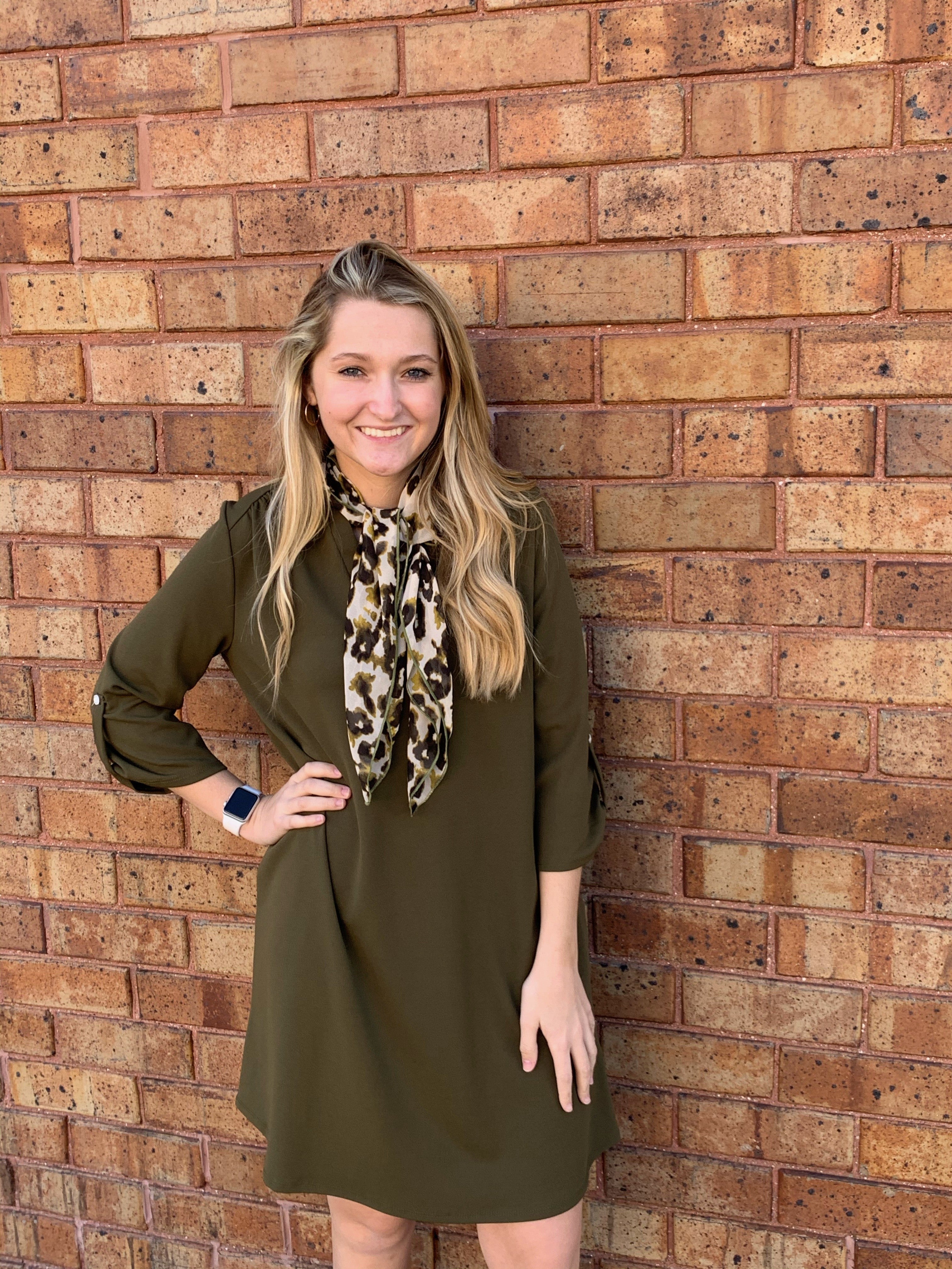 Olive tunic/dress
