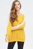 mustard knit sweater