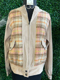 Mix Media Zipup Jacket