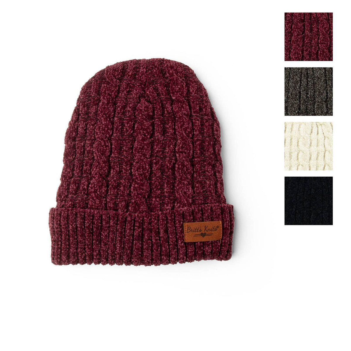 Britt's Knits Beyond Soft Hat Open Stock: Oat