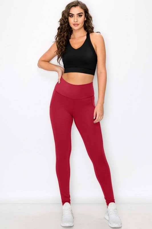Black Buttery Soft Leggings with Pockets