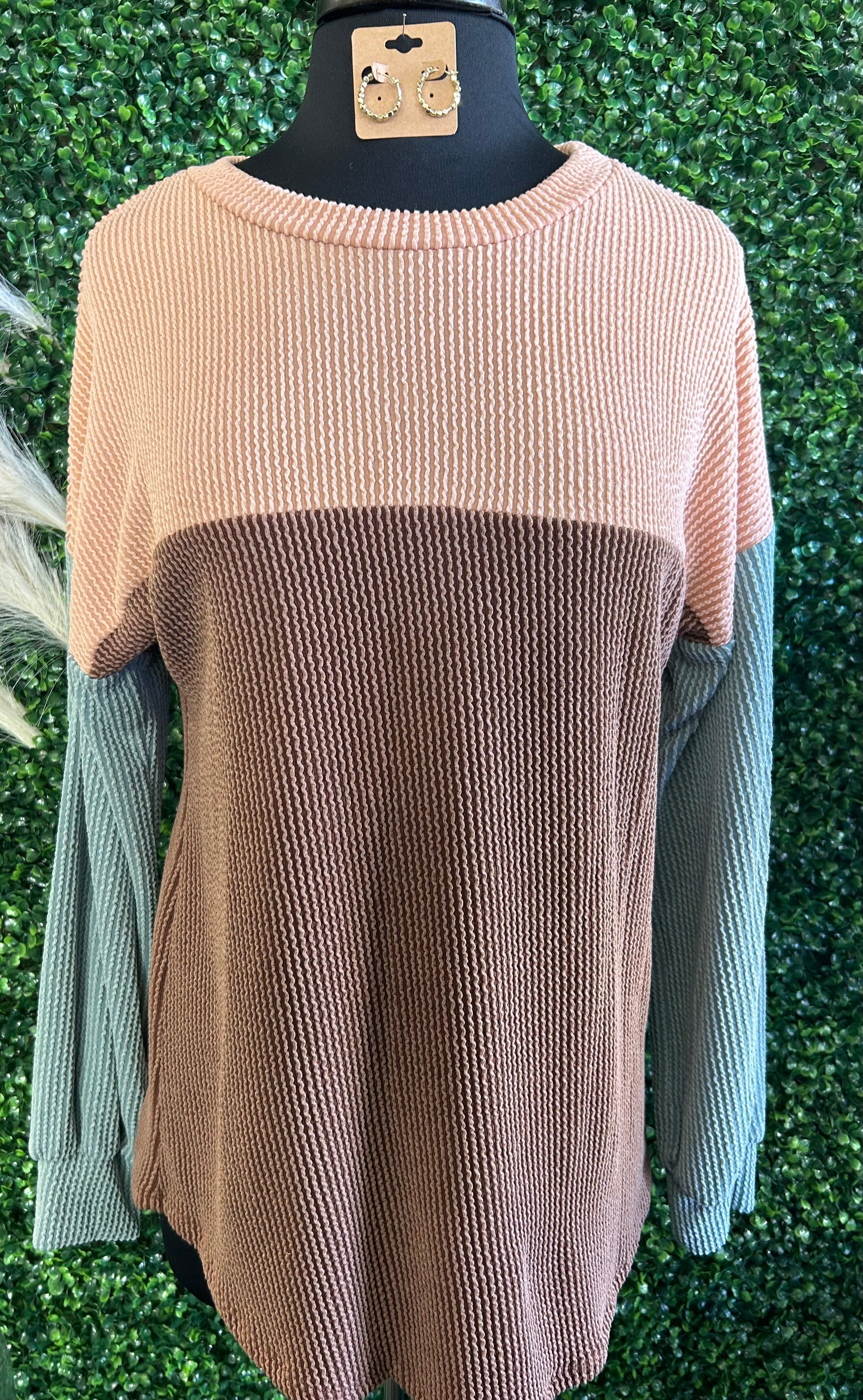 Colorblock Pullover