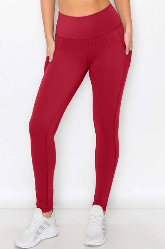 Black Buttery Soft Leggings with Pockets
