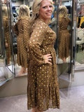 Polka Maxi Dress