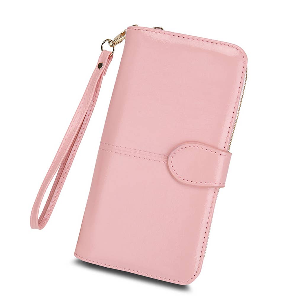 Fashion Zipper wallet: Green