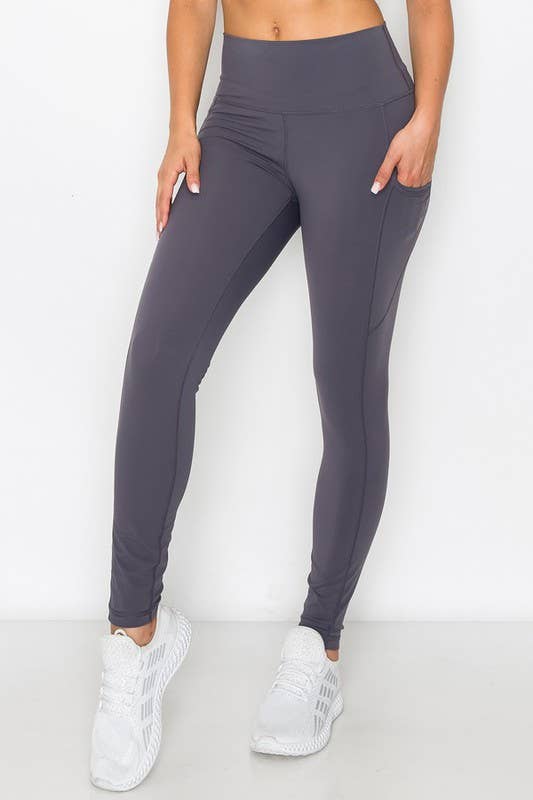 Black Buttery Soft Leggings with Pockets