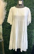 White Classic Dress