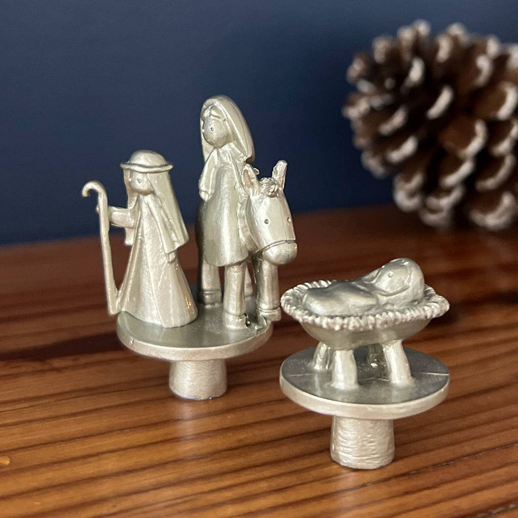 Spiral Christmas Countdown: White