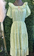 Ditsy Floral Tiered Dress