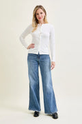 HW Retro Fit Wide Leg Jean