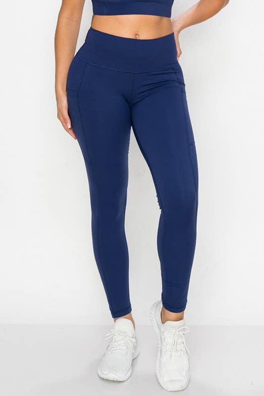 Black Buttery Soft Leggings with Pockets