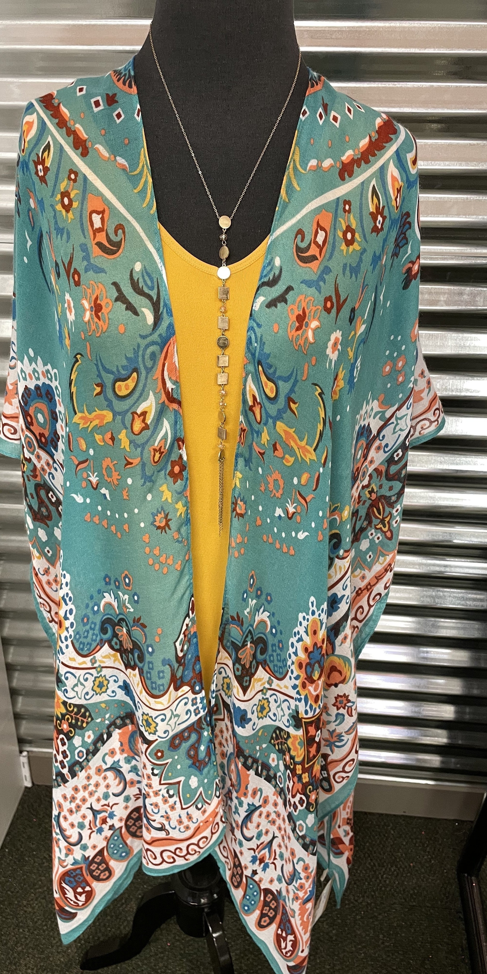 Boho Print Kimono