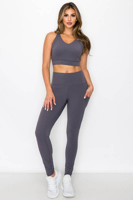 Black Buttery Soft Leggings with Pockets