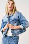 Cropped Denim Jacket