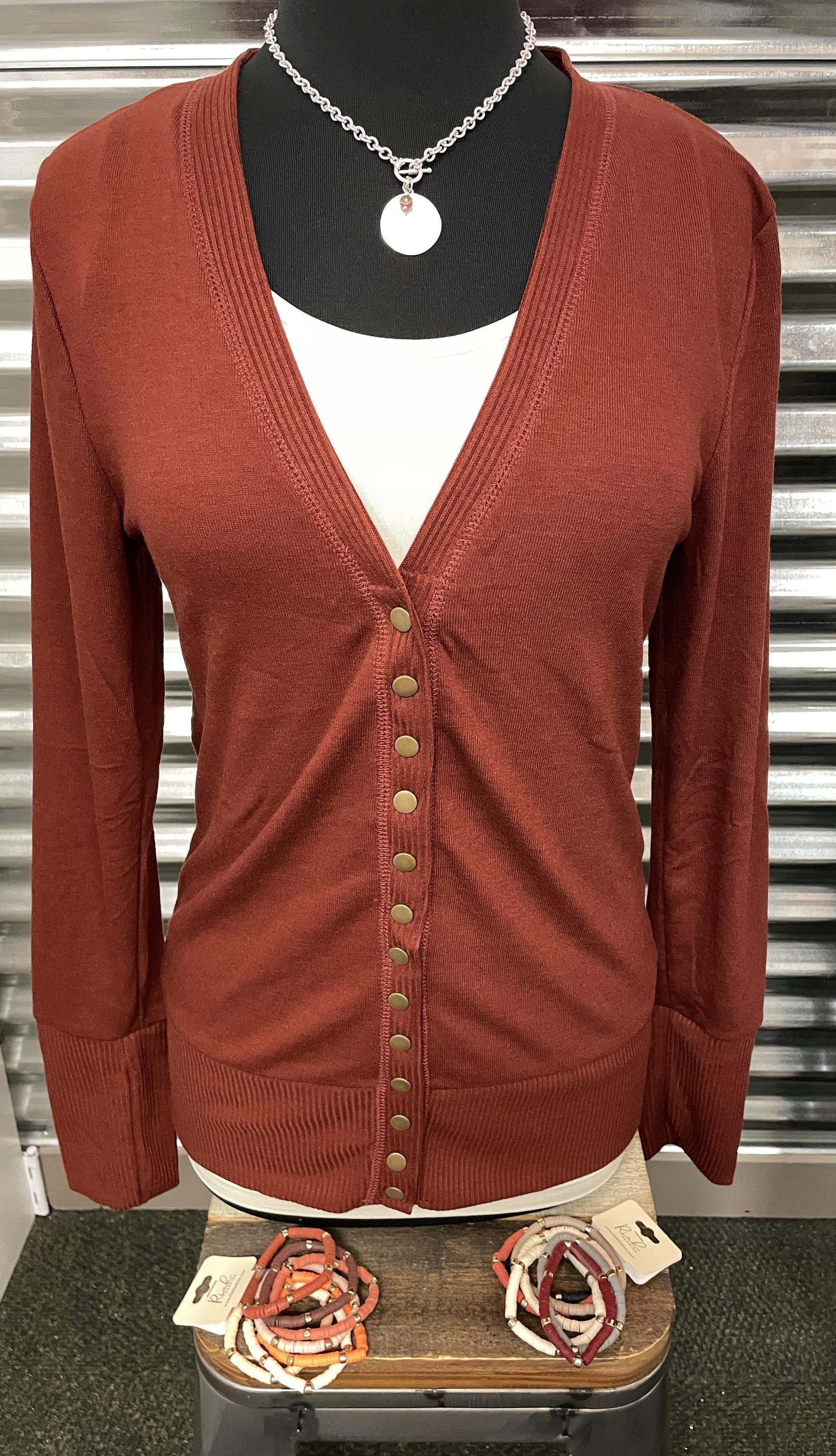 Snap Cardigan