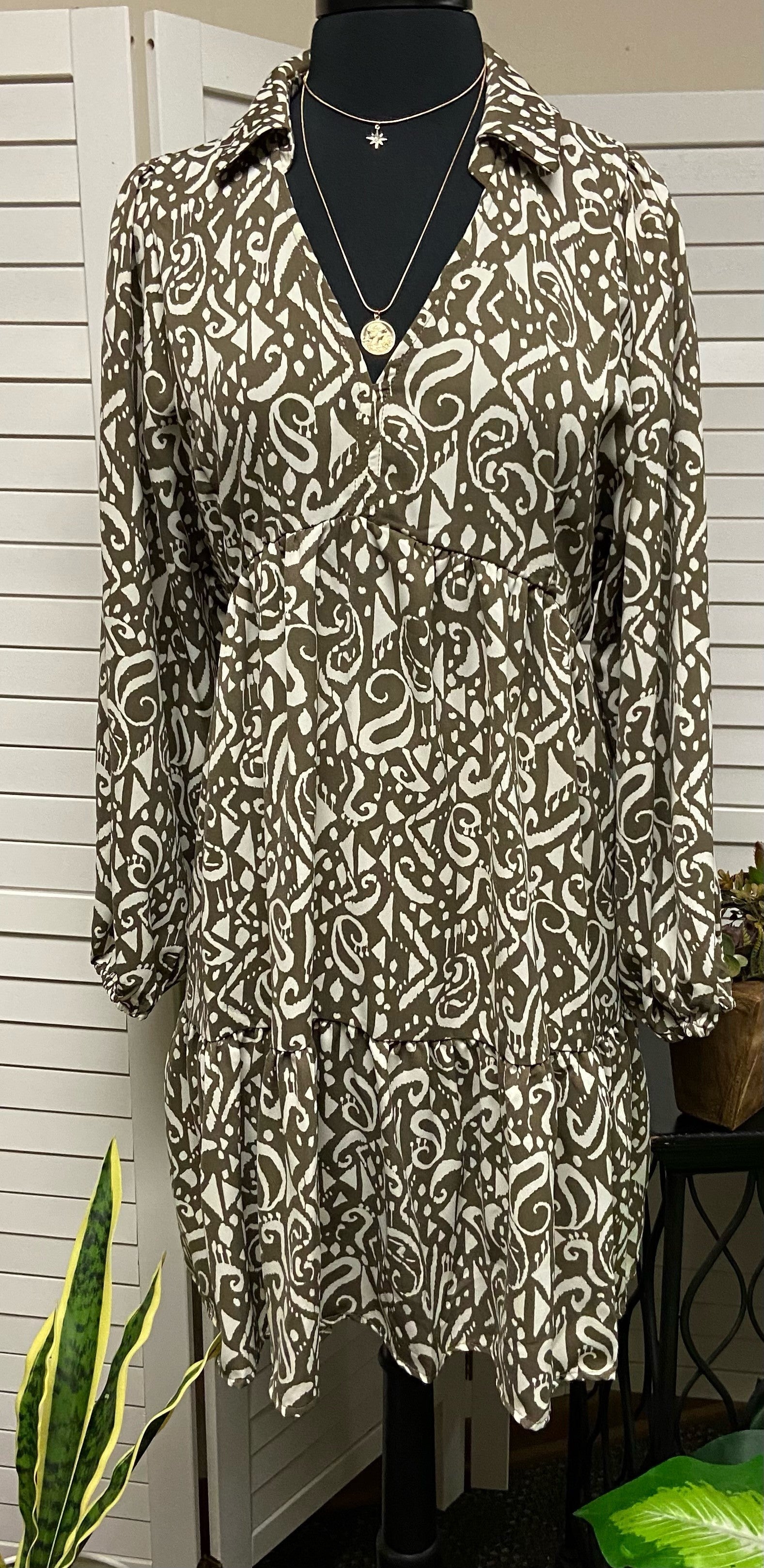 Mocha Mix Min/Mid Dress