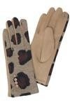 Leopard Smart touch gloves