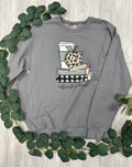Caffeine & Educate Pullover Crewneck