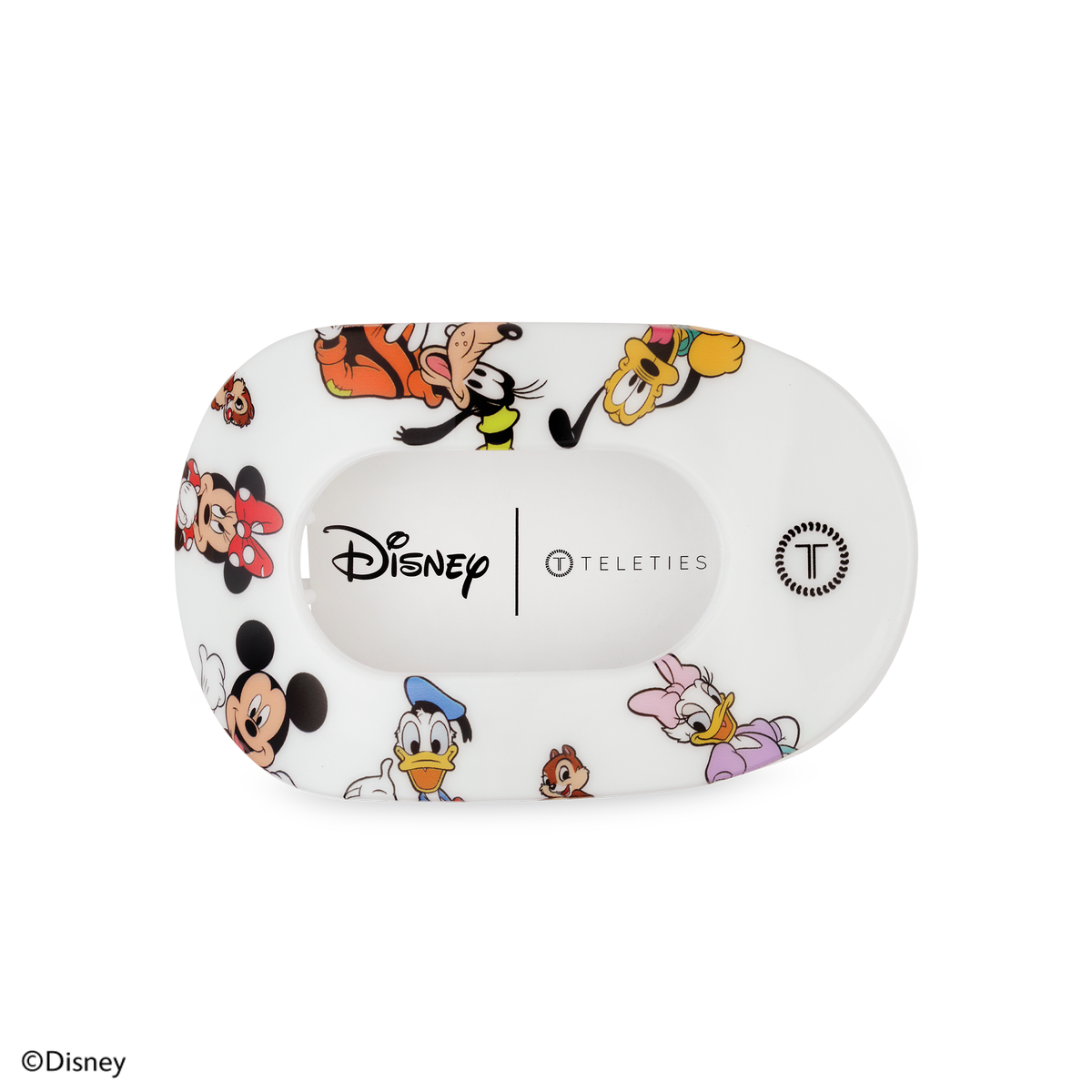 Mickey and Friends | Medium | Flat Round Hair Clip