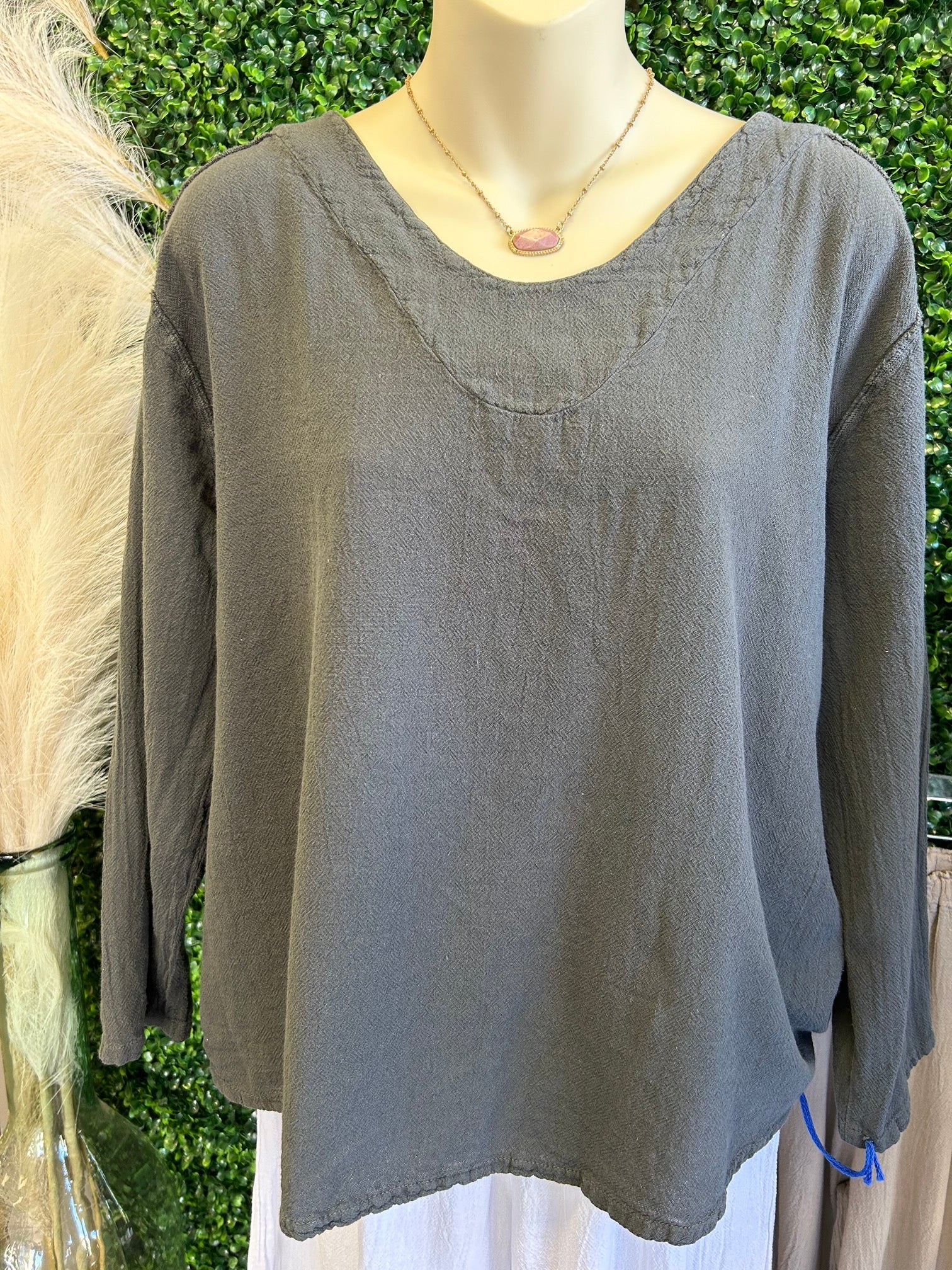 Classic V-neck Top