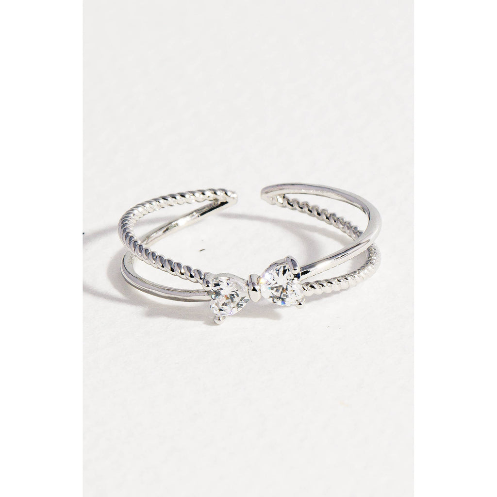 Ribbon Bow Ring: G