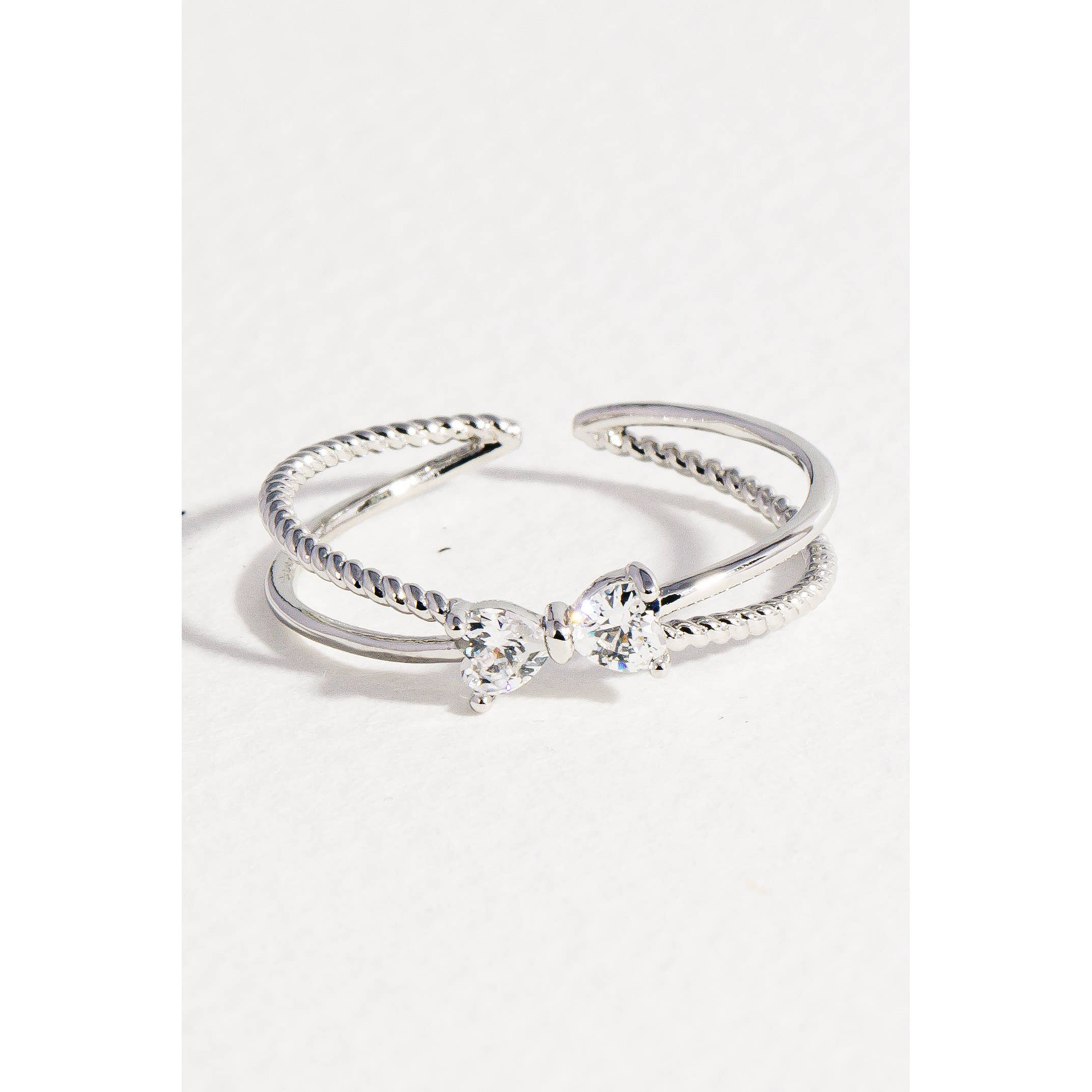 Ribbon Bow Ring: G