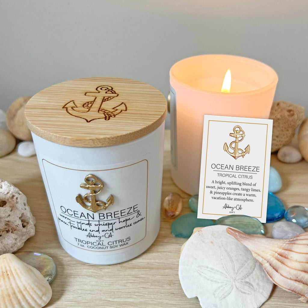 Coastal Scentspirations Candles: Salt & Sea - Sea Salt & Driftwood
