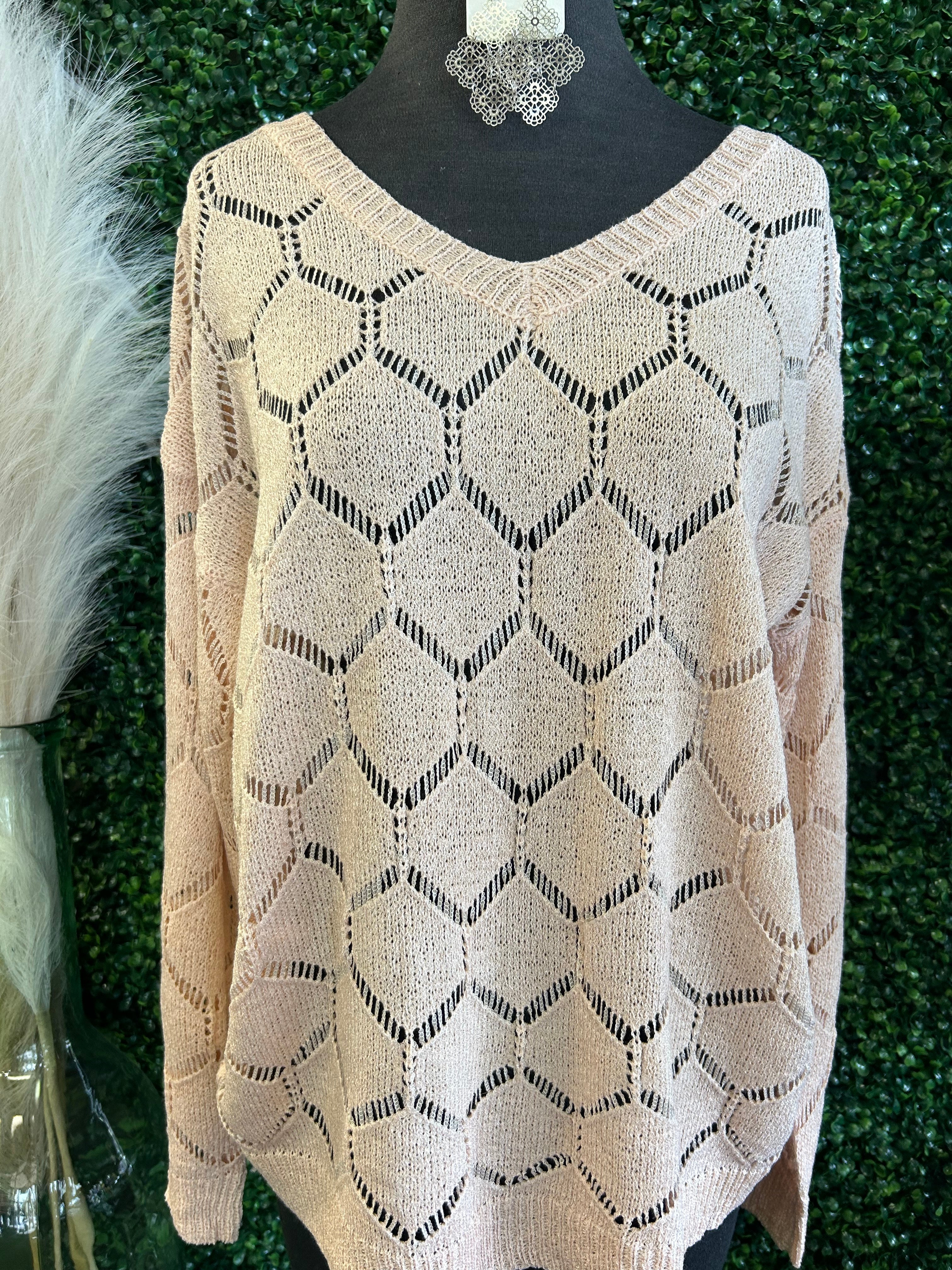 Mauve Knit Top