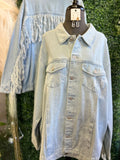 Fringe Denim Jacket