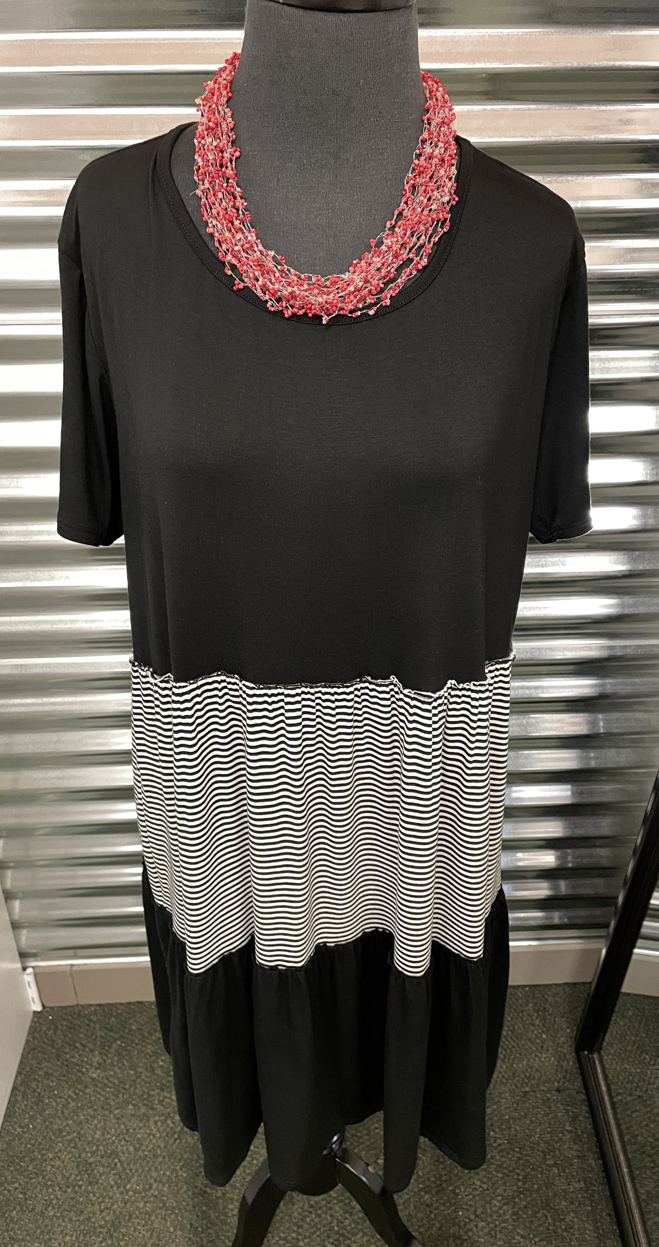 Tiered T-shirt Dress
