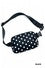 Polka dot fanny pack bag