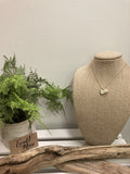 Cream cluster necklace