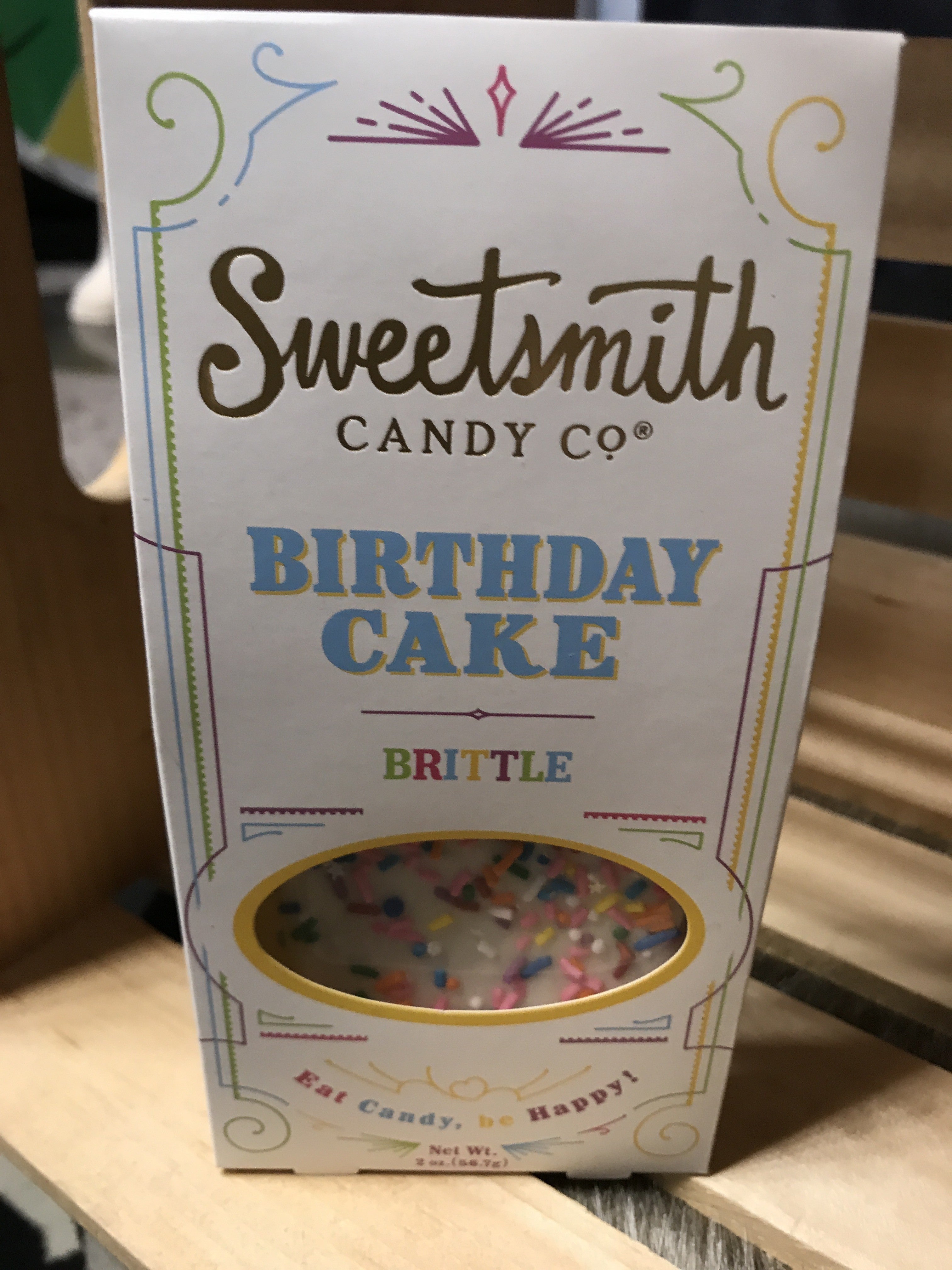Vanilla Birthday Cake Brittle