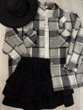 Black Layered Skirt