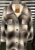 Lg. Checked Shacket