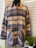 Plaid Mohair Shacket