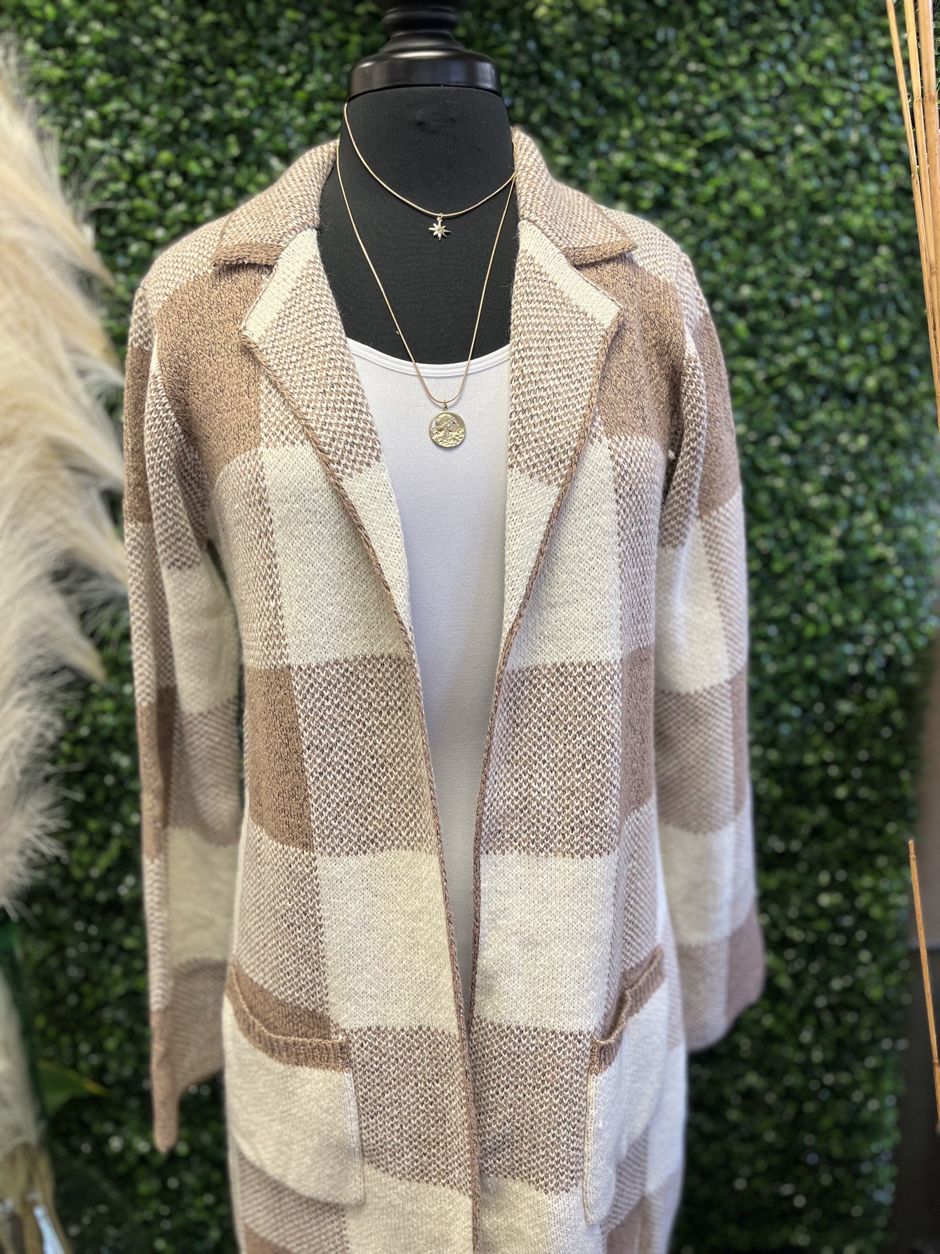 Buffalo Plaid Cardi