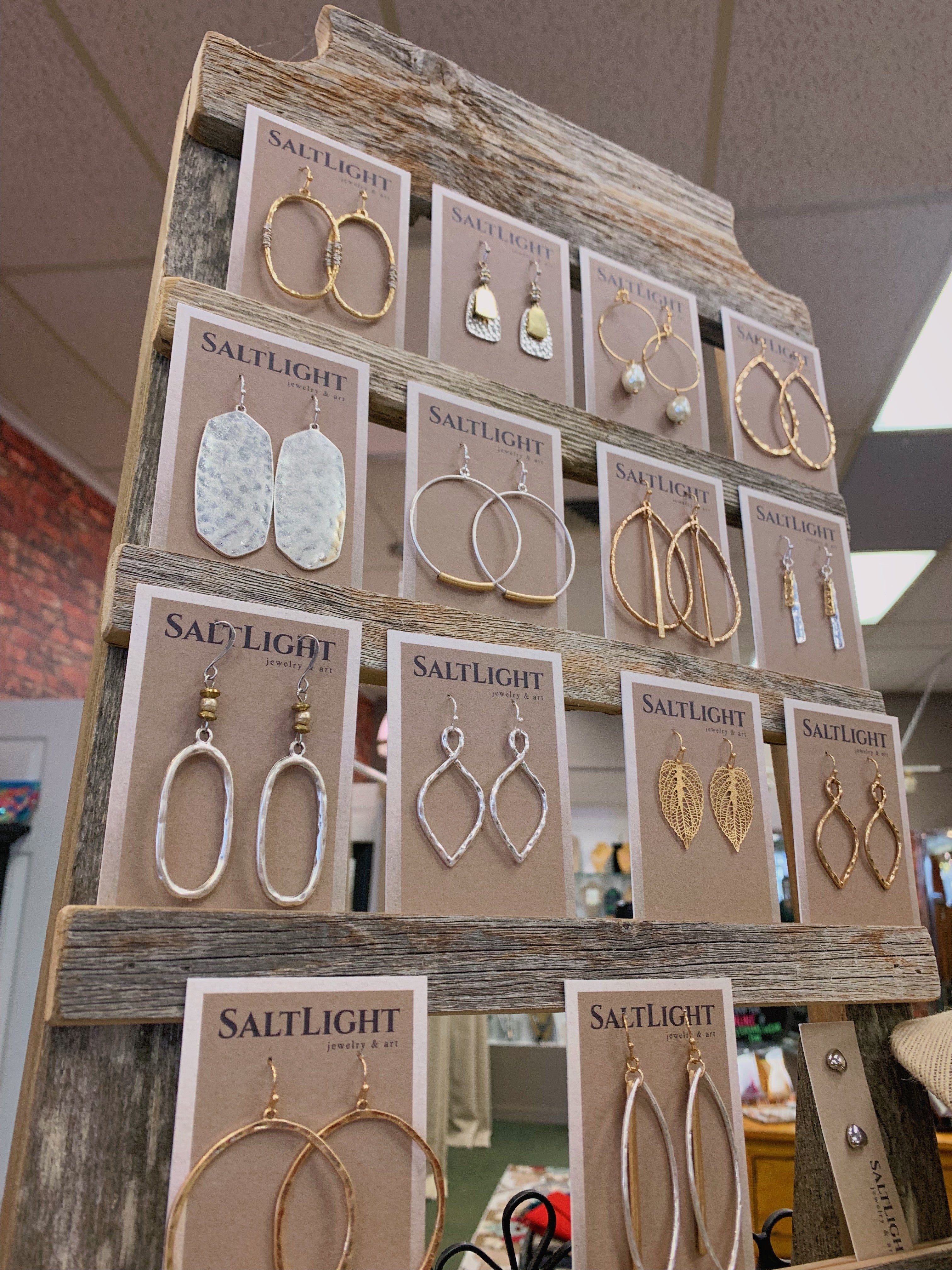 Salt Light Earrings